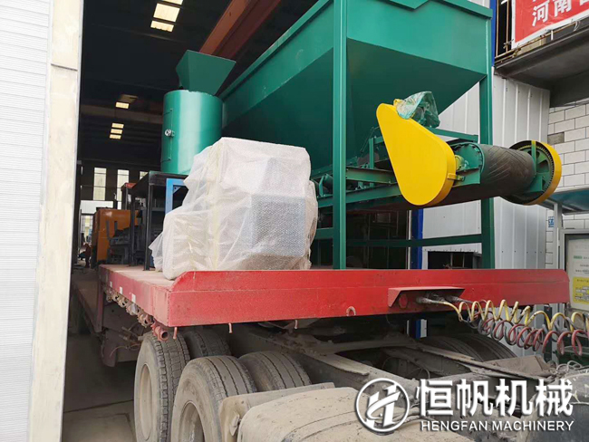 湖南年产五千吨鸡粪有机肥粉状生产线设备发货(图4) 湖南有机肥设备